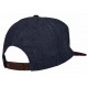 Santa Cruz Opus Dot Snapback Cap Dark Denim Coffee Cord
