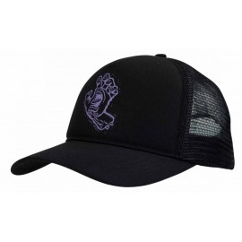 Santa Cruz Stamped Screaming Hand Cap Black