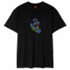 Tee Shirt Santa Cruz Roskopp Screaming Five Black