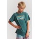 Tee Shirt Junior Garçon PROTEST PrtRay Dark Teal