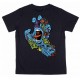 Tee Shirt Junior Santa Cruz Youth Roskopp Screaming Five Black