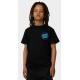 Tee Shirt Junior Santa Cruz Youth Roskopp Screaming Five Black
