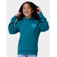 Santa Cruz Youth Roskopp Screaming Five Teal Sweatshirt