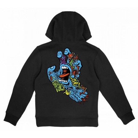 Sweat Junior Santa Cruz Youth Roskopp Screaming Five Black