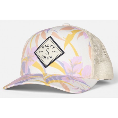 Casquette Salty Crew Sealine Retro Trucker Pink Skies