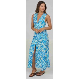 Salty Crew Windward Maxi Dress, Bold Blue