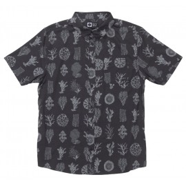 Salty Crew Breezer Perf Button Up Phantom Men's Shirt