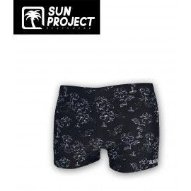 Men's Boxer Swimsuit SUN PROJECT Nightstroll Black