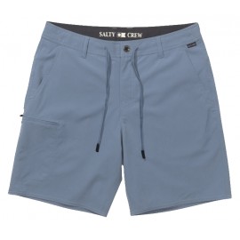 Salty Crew Transom Tech Short Men Pilot Blue