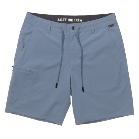 Salty Crew Transom Tech Short Men Pilot Blue