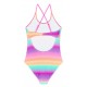 PROTEST PRTRainbow JR One-Piece Swimsuit - Shocking Orange