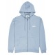 VISSLA Extra Strength Eco Faded Denim Zip-Up Hoodie