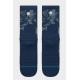 Chaussettes STANCE Flora Scan Mid Ribbed Crew Deep Teal