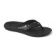 Tong Reef Femme Santa Ana Black White