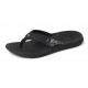 Reef Women's Santa Ana Flip-Flops, Black and White