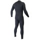 Combinaison Sooruz Homme Fly+ Front Zip 3/2mm Organic Oysterprene Black