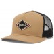 Casquette VISSLA Solid Sets Eco Trucker Bronze