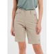 PROTEST Women's Prtcedro Bamboo Beige Bermuda Shorts