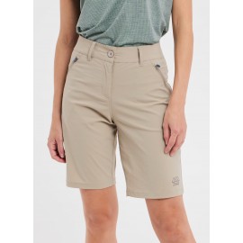 PROTEST Women's Prtcedro Bamboo Beige Bermuda Shorts