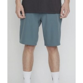 VOLCOM Men's Frickin' Cross Shred 20" Dark Slate Hybrid Shorts