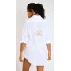 Chemise Longue Femme Banana Moon Garel Zelena Blanc