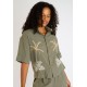 Chemise Femme Banana Moon Hattie Thalya Kaki