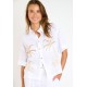 Chemise Femme Banana Moon Hattie Thalya Blanc