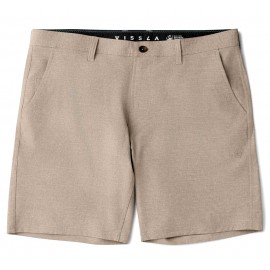 Walkshort VISSLA Fin Box Hybrid 19.5" Dark Khaki