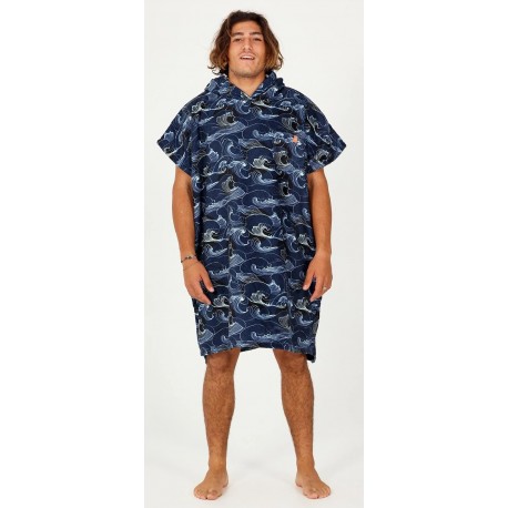 Poncho After Japan Waves Midnight