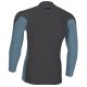 Top Lycra O'Neill Manche Longue Hyperfreak Skins Tempered Steel Blue Fusion