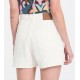 VOLCOM Women's Stoned Boyfriend Denim Shorts - Vintage White