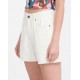 VOLCOM Women's Stoned Boyfriend Denim Shorts - Vintage White