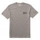 VISSLA Cliffside Comp Lite Eco Drirelease Men's T-Shirt - Grey Heather