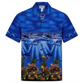 Chemise Hawaïenne KY'S Dolphin