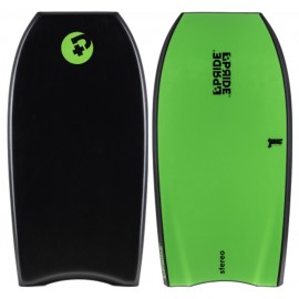 Bodyboard Pride The Stereo Recycled PE 40" Black Green