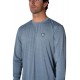 Vissla Twisted Eco Long Sleeve Sun Shirt - Slate Heather