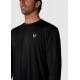 Lycra Manche Longue Vissla Twisted Eco LS Sun Shirt Black Heather
