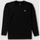 Lycra Manche Longue Vissla Twisted Eco LS Sun Shirt Black Heather