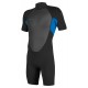 Shorty O'Neill Tolder Reactor-2 2mm Back Zip Black Ocean