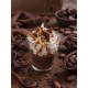 Bougie Artisanale Maison LUNALYS Chanttilly Chocolat Noisette Grand Format