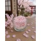 Bougie Artisanale Maison LUNALYS Chantilly Fleur de Sakura Petit Format