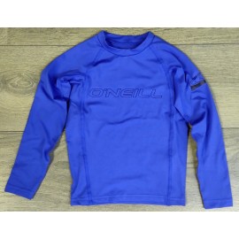 O'Neill Youth Basic Skins Long Sleeve Rash Guard Pacific
