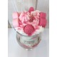 Bougie Artisanale Maison LUNALYS Milkshake Chantilly Hurricane Fraise