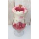 Bougie Artisanale Maison LUNALYS Milkshake Chantilly Hurricane Cerise