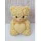 Bougie Moulée Artisanale Maison LUNALYS Nounours Coeur Goyave