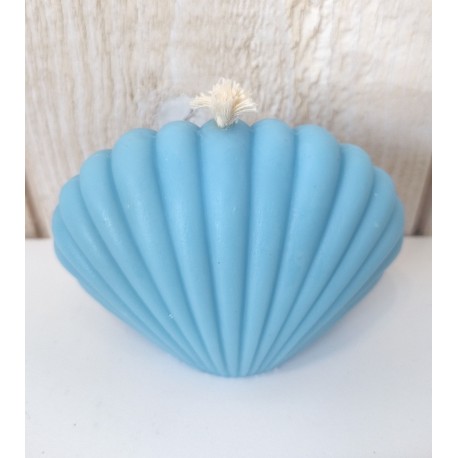 LUNALYS Handcrafted Molded Candle - Large Monoi Seashell from the Islands
