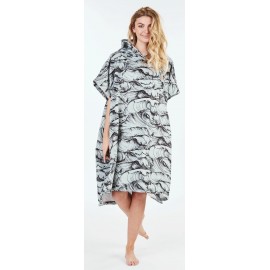 Poncho After Ocean Dark Grey