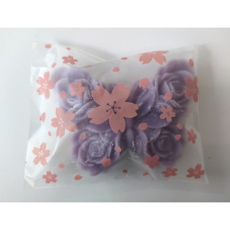 Fondant Moulée Artisanale Maison LUNALYS Papillon Magnolia