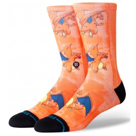 Chaussettes Stance Pokémon Charizard Orange