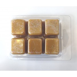 LUNALYS Handmade Molded Wax Melt - Brown Glitter Tablet